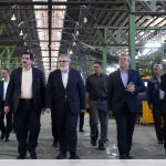 بازدید مدیرعامل بانک رفاه کارگران کشور از شرکت هپکو